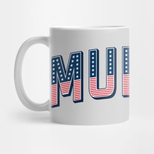 Murica - Funny Stars and Stripes Mug